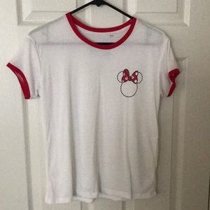 White Minnie Mouse T-Shirt